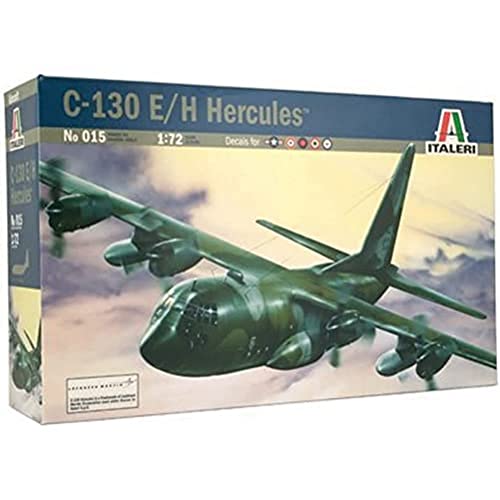 Italeri 510000015-1:72 C-130 E/H Hercules, White von Italeri