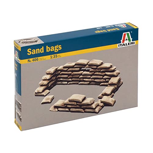 Italeri 8001283804066 0406S - Sandsäcke, Braun von Italeri