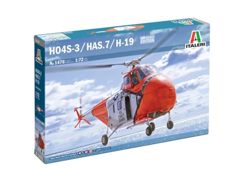 Italeri 1476 1:72 HO4S-3 / Has.7 / H-19 - Modellbau, Plastik Bausatz, Hobby, Basteln, Kleben, Modellbausatz, Modell, Plastikmodellbau von Italeri