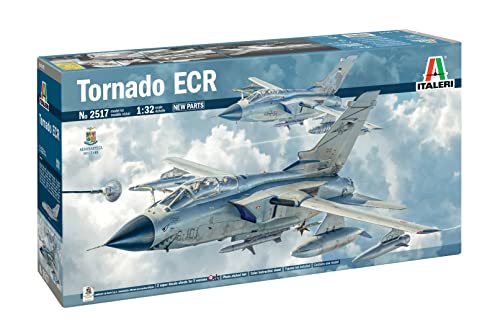 Italeri 2517 1:32 Panavia “Tornado” ECR - Modellbau, Bausatz, Standmodellbau, Basteln, Hobby, Kleben, Plastikbausatz, detailgetreu, Mehrfarbig Italeri 2517 1:32 Panavia “Tornado” ECR - Modellbau, Bausatz, Standmodellbau, Basteln, Hobby, Kleben, Plastikbausatz, detailgetreu, Mehrfarbig von Italeri