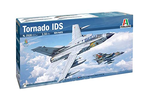 Italeri 2520 1:32 Tornado IDS 40th Anniversary - Modellbau, Bausatz, Standmodellbau, Basteln, Hobby, Kleben, Plastikbausatz, detailgetreu, Unlackiert von Italeri