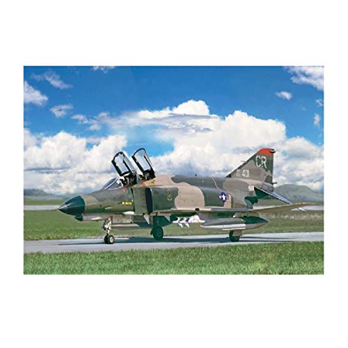 Italeri 2770 F4-E Italien 1:48 F-4E Phantom II, Marineblau, Small, Navy Blue von Italeri