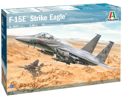 Italeri -2803 F-15E Strike Eagle, Maßstab 1:48, Model Kit, Modell aus Kunststoff, Modellbau, IT2803 von Italeri