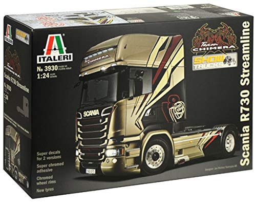 Italeri 3930 510003930 Scania 1:24 R730 Streamline Chimera, Grey von Italeri