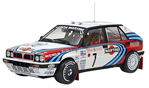 Italeri 4709 1:12 Lancia Delta HF Integrale 16V - Modellbau, Bausatz, Standmodellbau, Basteln, Hobby, Kleben, Plastikbausatz, detailgetreu von Italeri