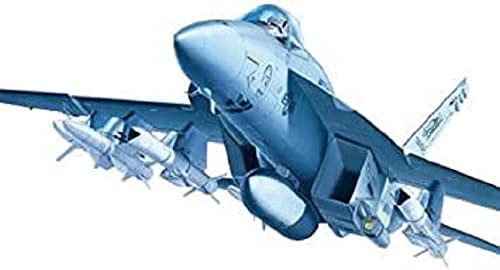 Tamiya 510000083 F/A-18E Super Hornet Militär Modellbausatz, Unlackiert, 1/72 von TAMIYA