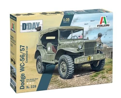 Italeri 510000228-1:35 Dodge Staff Auto WC 56 von Italeri