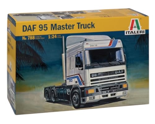 Italeri 510000788-1:24 IT DAF 95 Master Truck, Zug Maschine von Italeri