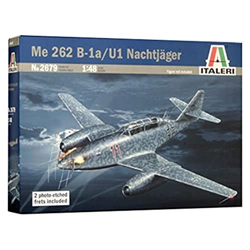 Italeri 510002679-1:48 ME 262B-a/U-1 Nachtjäger von Italeri