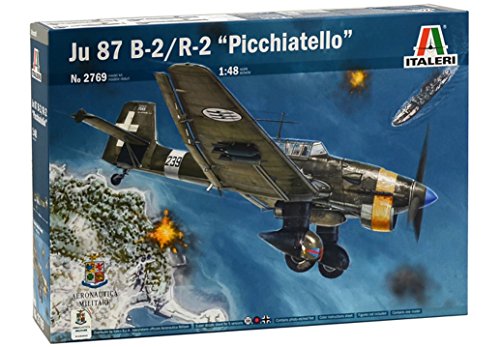 Italeri 510002769 1:48 Ju 87 B-2/R-2 Stuka Picchiatello von Italeri