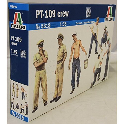 Italeri 510005618 - 1:35 PT109 Crew, Spielfigur von Italeri