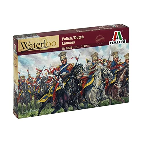 Italeri 510006039-1:72 Polish-Dutch Lancers Napol.Wars, Figuren von Maquettes Italeri