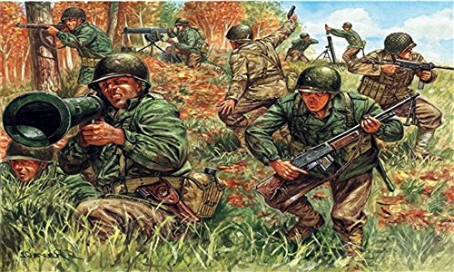 Italeri 510006046 - 1:72 2nd WW Amerikanische Infanterie von The Hobby Company