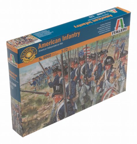 Italeri 510006060 - 1:72 Unabhängigkeitskriege 76-Amer Infanterie von Italeri