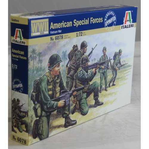 Italeri 510006078 - 1:72 Vietnamkrieg - amerikanische Spezialeinheit von Italeri