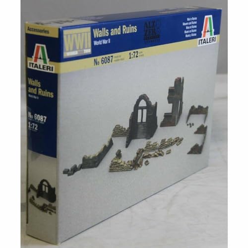 Italeri 510006087 - 1:72 Mauern und Ruinen mit Zubehör, S von Italeri