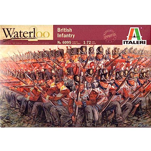 Italeri 510006095 - 1:72 Napoleon Kriege - Brit Infanterie 1815 von Italeri