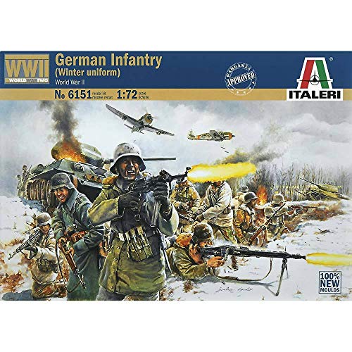 Italeri 510006151 Army Model kit Deutsche Infanterie Modellbausatz, Mehrfarbig, S von Italeri