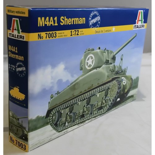 Italeri 510007003-1:72 M4 Sherman von Italeri