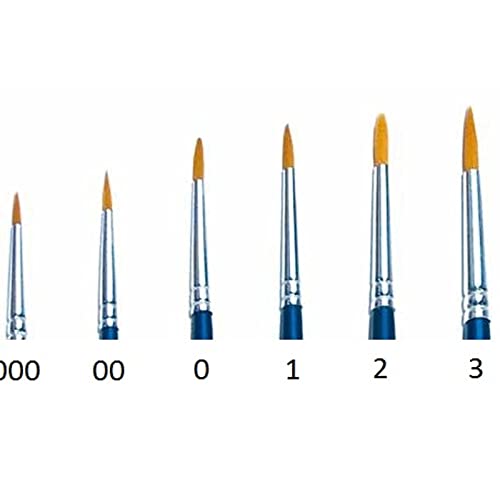 Italeri 51206 - Synthetik-Pinsel, rund, Größe 3 von Italeri