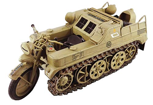 Italeri 7404 WWII Military Vehicle 1:9 NSU HK 101 "Kettenkrad, Schwarz, 85 Milliliters von Italeri