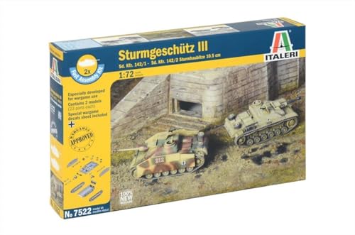 Italeri 7522-1:72 Sd.Kfz 142/1 Sturmgesch.III von Italeri