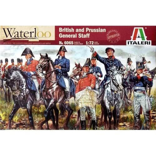 Italeri 8001283060653 British & Prussian General Staff, Figuren, Brown von Italeri