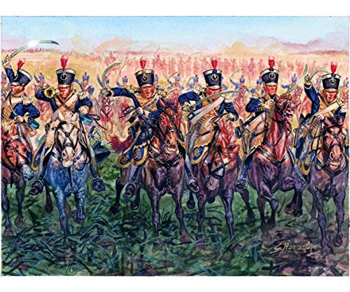 Italeri 8001283060943 6094S - Napoleonic wars - British Light Cavalry 1815 von Italeri