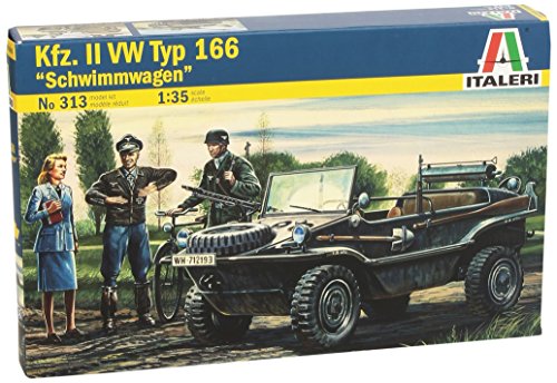 Italeri 8001283803137 313 - VW-Schwimmwagen Typ 166, grün von Italeri