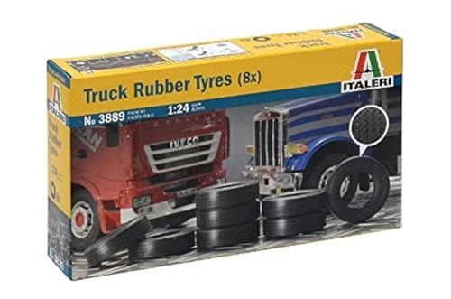 Italeri I3889 510003889 - 1:24 LKW-Reifen, 8 Stück von Italeri