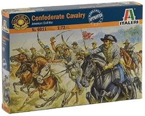 Italeri I6011 510006011 - 1:72 Konföderierten Kavallerie, Medium von Italeri