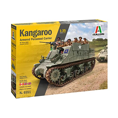 Italeri 6551 - 1:35 Kangaroo Truppentransporter, Modellbau, Bausatz, Standmodellbau, Basteln, Hobby, Kleben, Plastikbausatz von Italeri