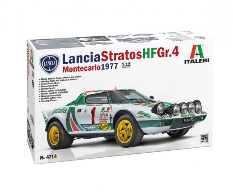 Lancia Stratos HF Gr.4 von Italeri