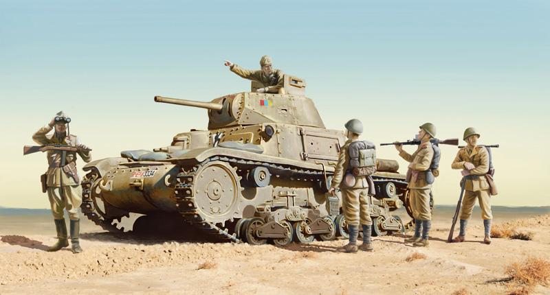 M14/41 with Italian Infantry von Italeri