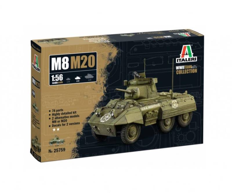 M8/M20 Greyhound von Italeri