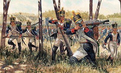 Napoleonic Wars, French Infantry von Italeri