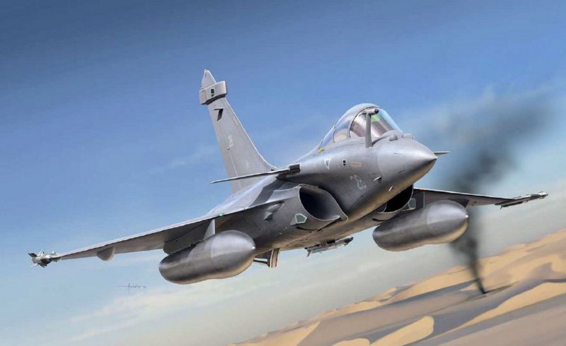 RAFALE M Externe Operationen 2011 von Italeri