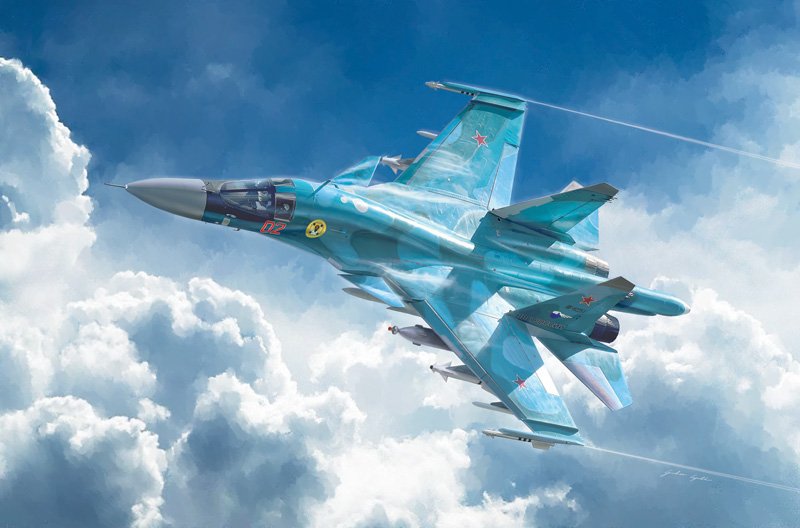 SUKHOI SU-34 Fullback von Italeri