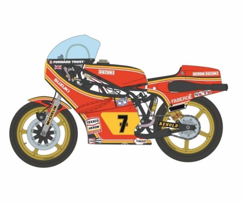 Suzuki RG500 XR27 Team H.B.S. 1978 von Italeri