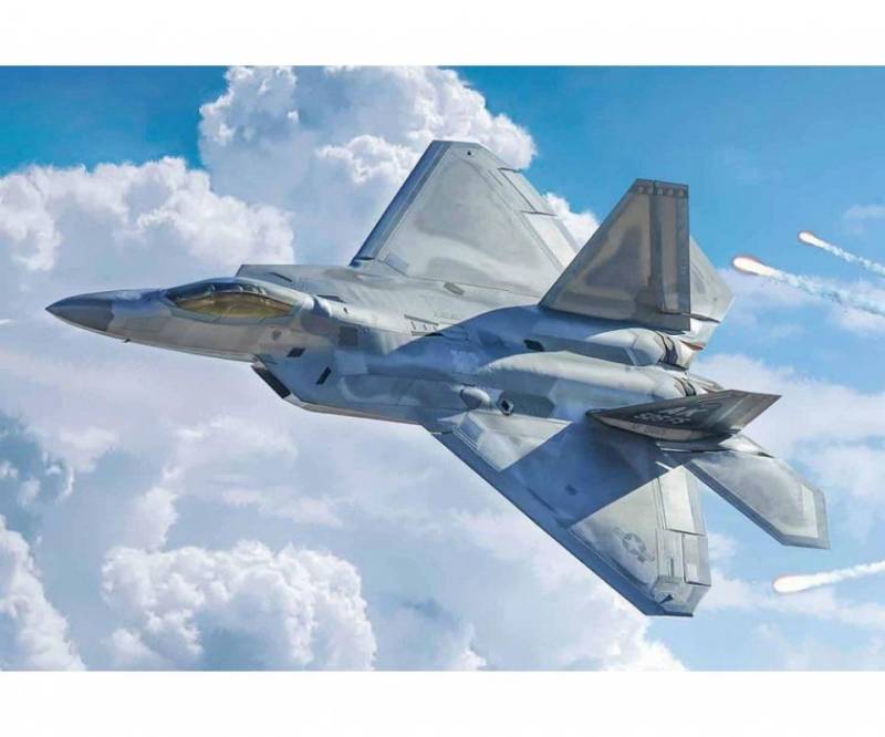 US F-22A Raptor von Italeri