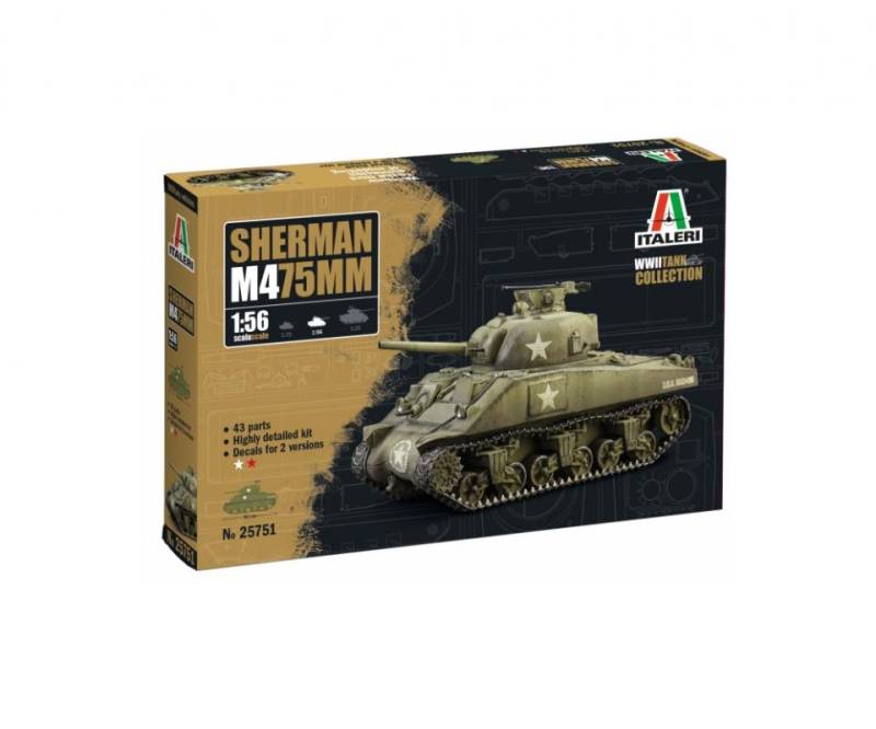 US M4 Sherman (75 mm) von Italeri