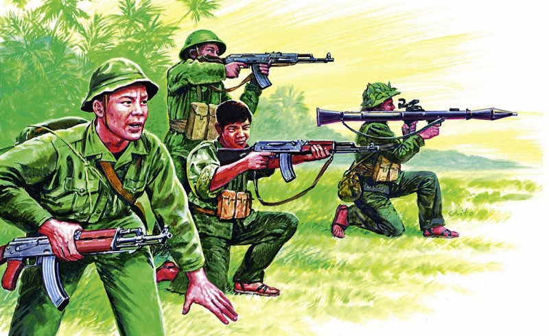 Vietnamese Army/Vietcong, Vietnam War von Italeri