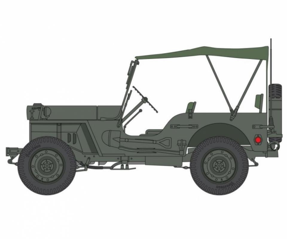 Willys Jeep MB 80th Anniversary von Italeri