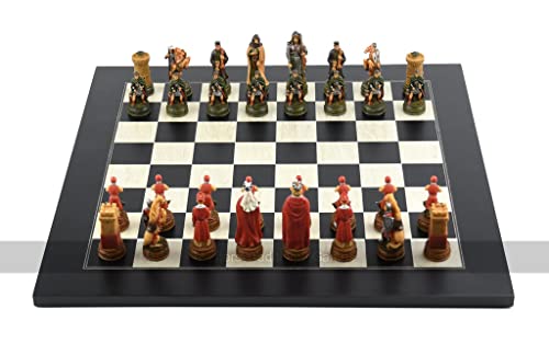 Italfama Camelot Chess Pieces - Resin, Hand-Painted von Italfama