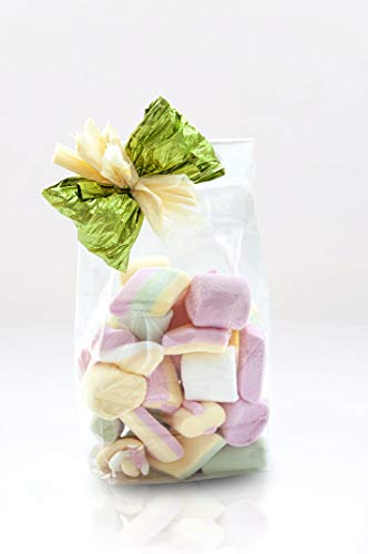 Italpak Cellophantüten Klar mit Boden, Blockbodenbeutel, Zellophantüten, 50 Stück, 12+7x36 cm Italpak Cellophantüten Klar mit Boden, Blockbodenbeutel, Zellophantüten, 50 Stück, 12+7x36 cm von Italpak