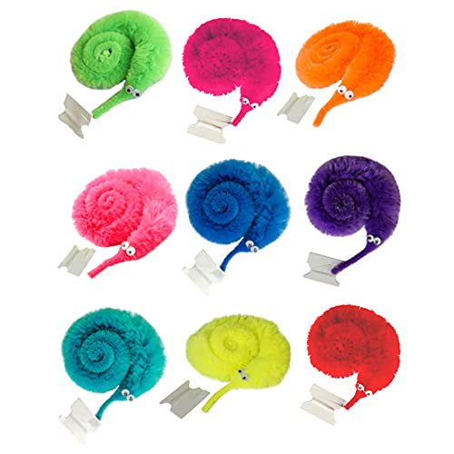 Itliety 12Pcs Bunte magische Wurm Plüschtier, magische Raupe flauschigen Wurm Spielzeug Geburtstag Geschenk Party favours (12) von Itliety