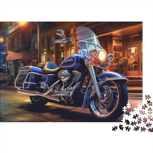 1000 Teile Puzzles Spiel Motorräder Holzpuzzle Puzzles Für Erwachsene 1000 Teile Paarspiele Puzzle Geburtstag 1000 Stück (75x50cm) von ItoNC