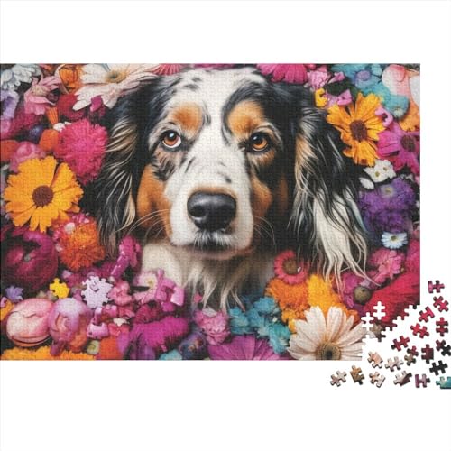 500 Teile Puzzle, lustiges Hunde-Puzzlespiel, Geburtstagsgeschenke, Puzzles, dekoratives Puzzle für Erwachsene und Jugendliche, 500 Teile (52 x 38 cm) von ItoNC