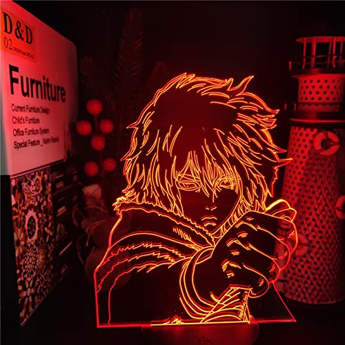 ItoNC Anime 3D Thorfinn Karlsefni Figur Neon Lampara Schlafzimmer Dekor Tisch Geburtstag Manga Geschenke Jungen Spielzeug für Kinder von ItoNC