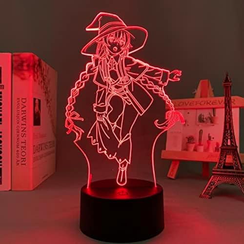 ItoNC Anime Mushoku Migurdia Figur Acryl 3D für Kinder Schlafzimmer Dekor USB/Batteriebetrieben RGB Junge Mädchen Geburtstagsgeschenke von ItoNC